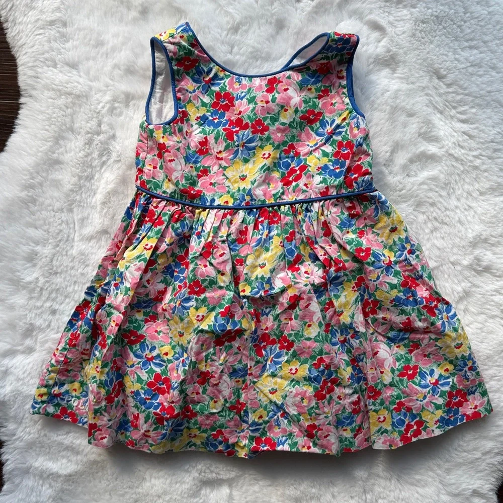 Ralph Lauren Baby Floral Spring Summer Dress with Bloomers size 6 mos